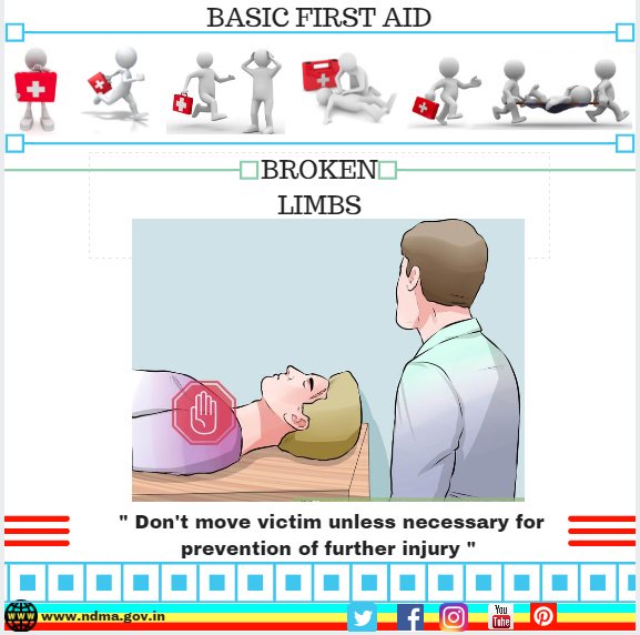 Don’t move victim unless necessary for prevention of further injury